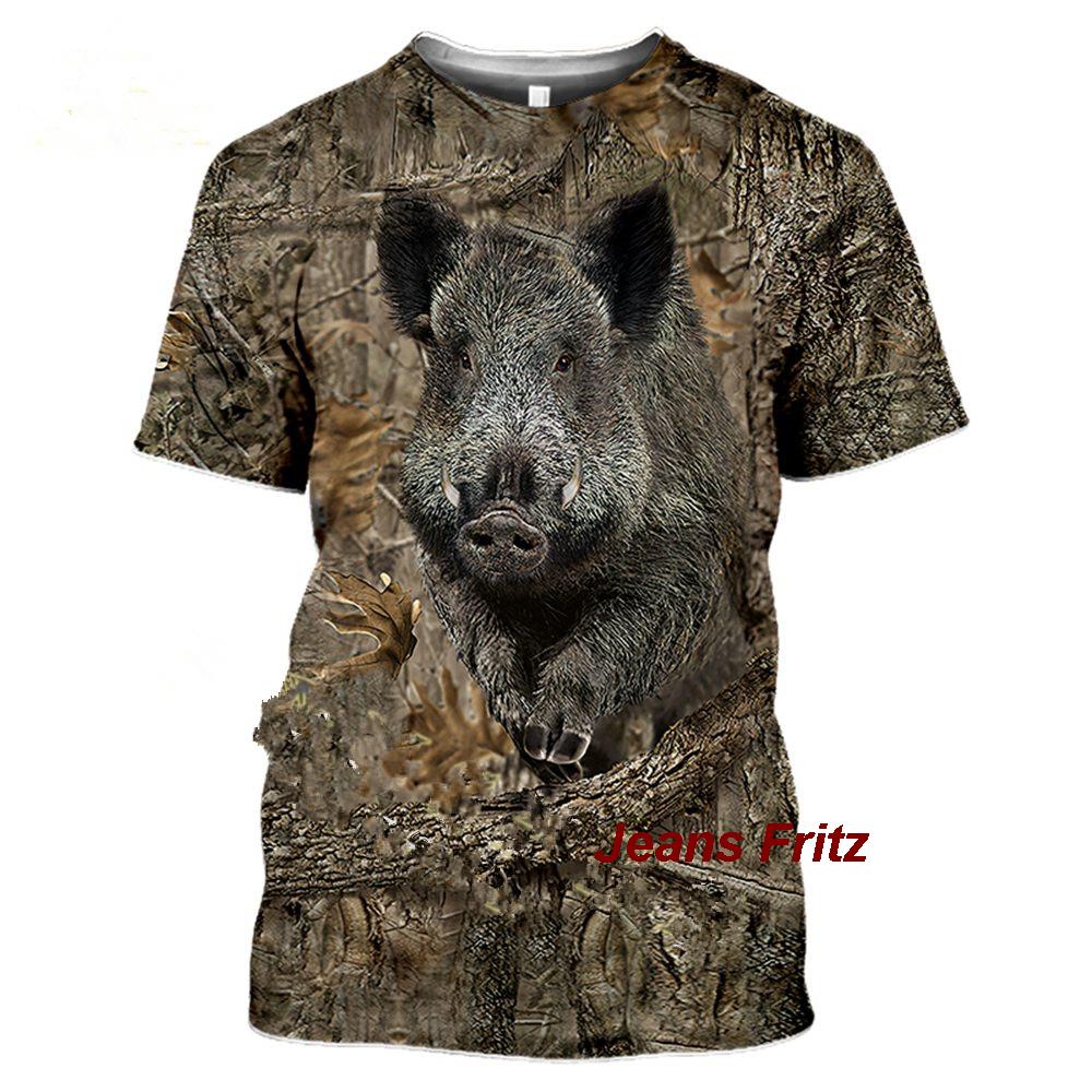 Wildman Hunting & Outdoor Reviews - Футболка мужская камуфляжная с коротким рукавом,