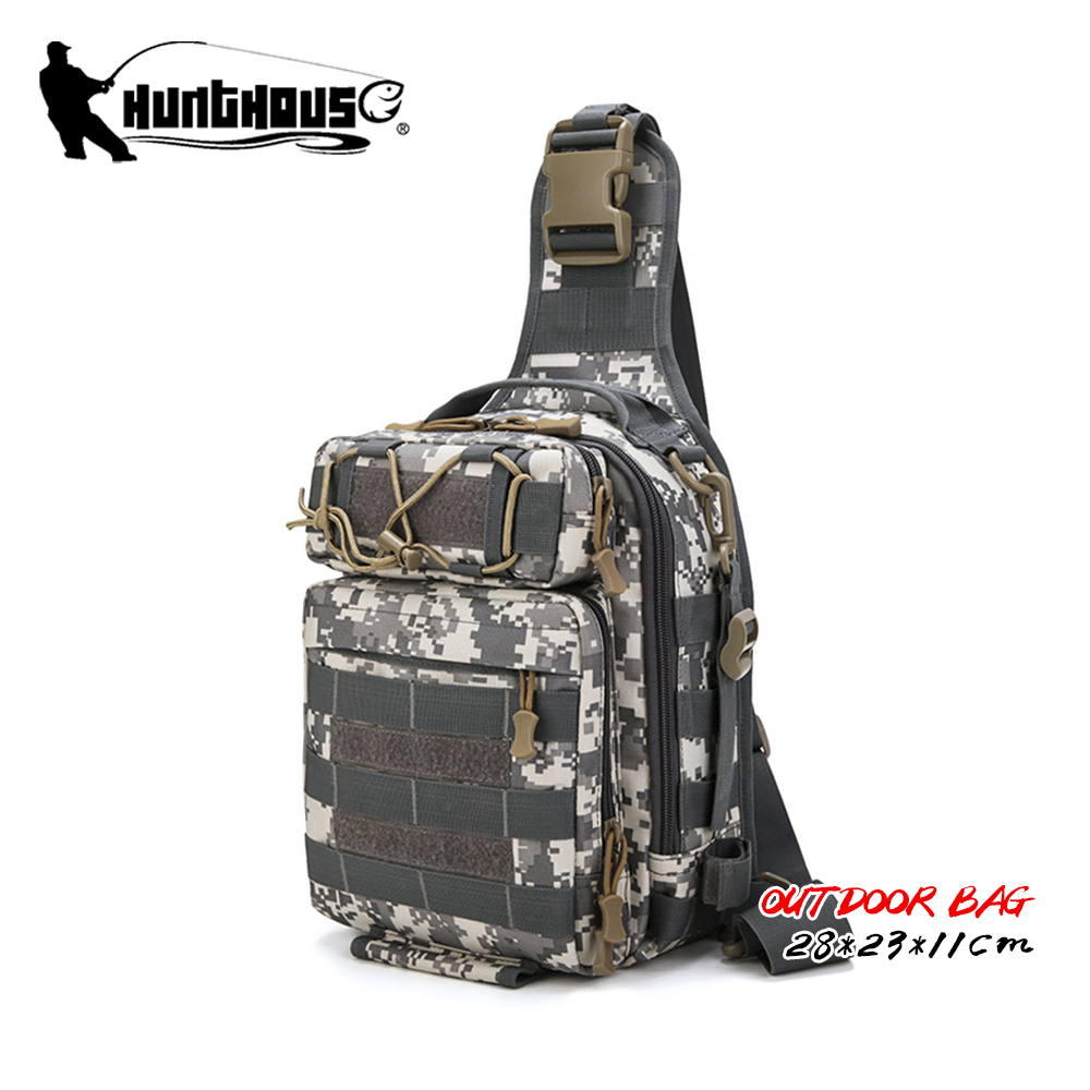 Outdoor Hunting House - Камуфляжная многофункциональная уличная боевая сумка для