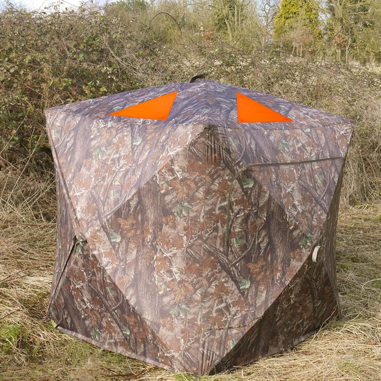 Оранжевая глухая панель Blaze, – обзор и цена Outdoor Hunting Tent