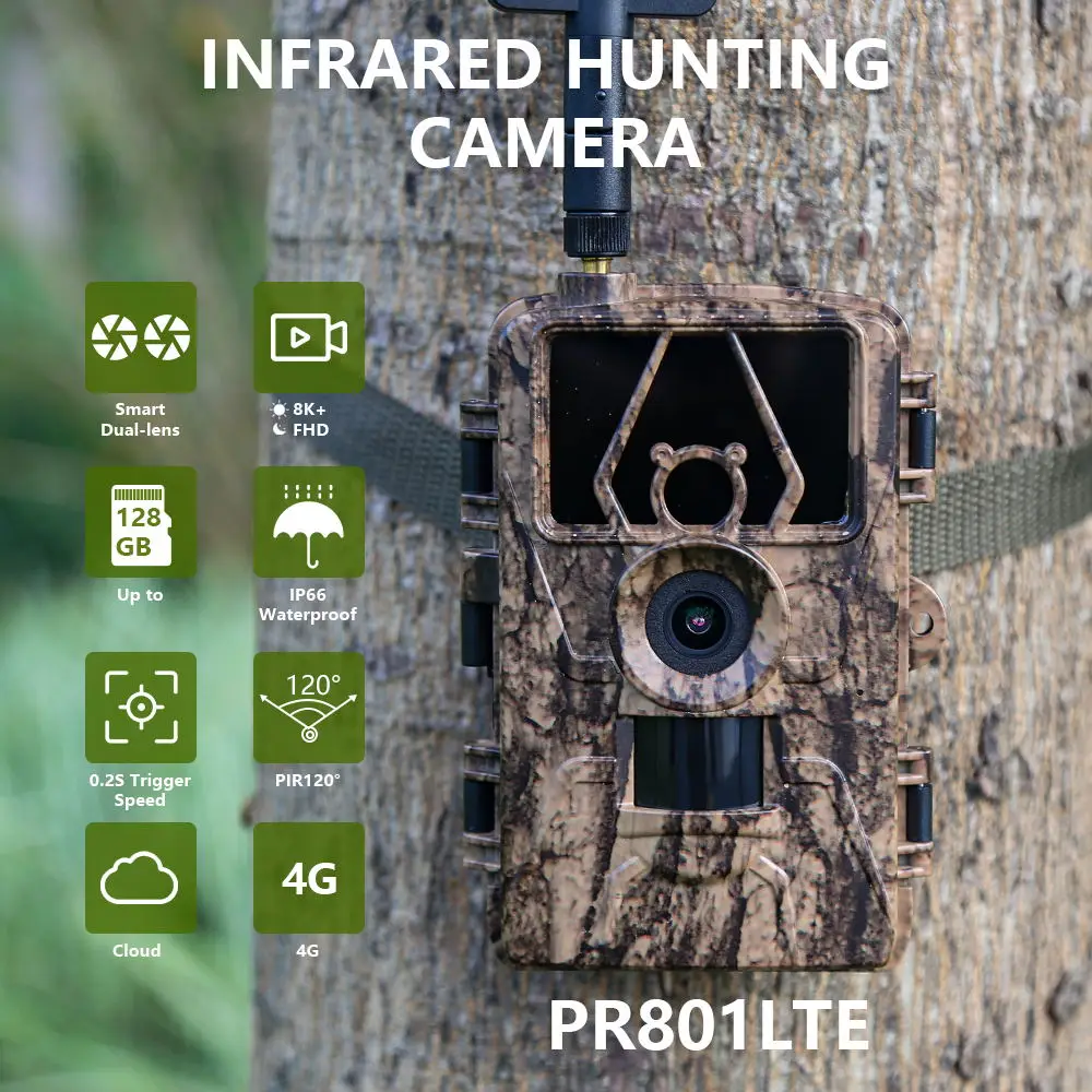 Pr801 4G сетевая камера для ох – обзор и цена Outdoor Hunting House