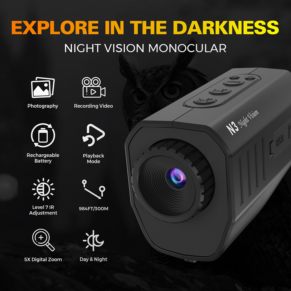 Монокуляр ночного видения 1080 – обзор и цена Monocular Night Vision