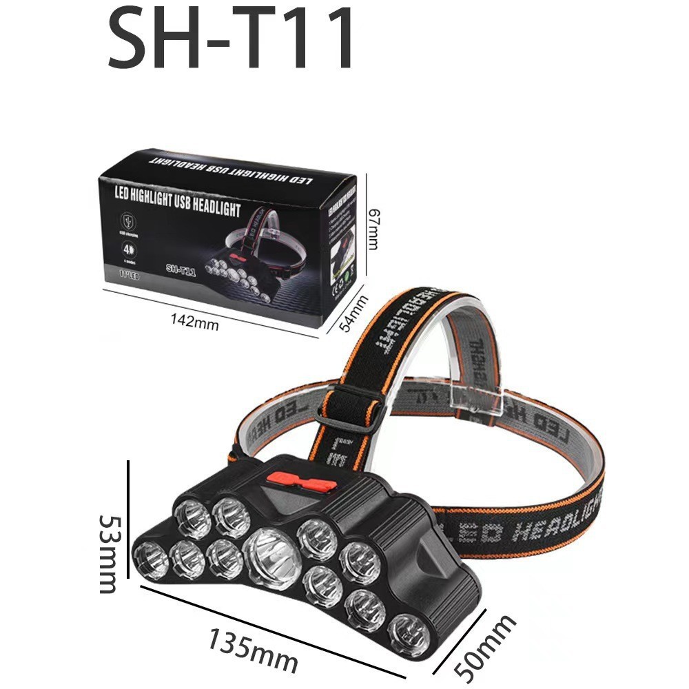 Суперяркий светодиодный налобн – обзор и цена Headlamp Tactical Bright